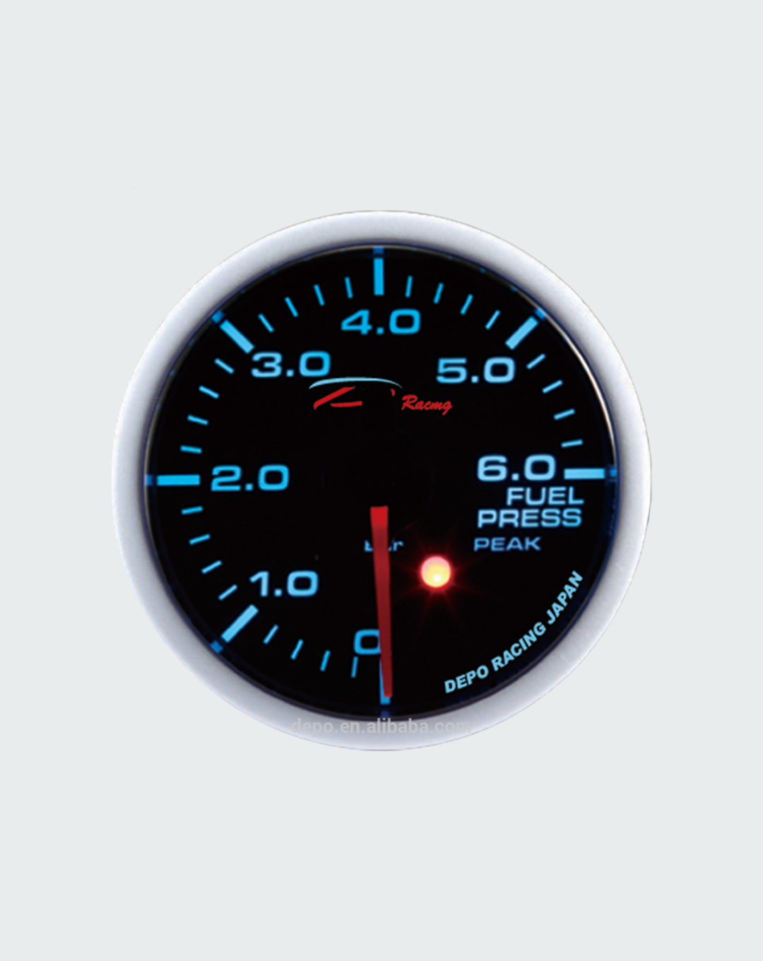Depo Gauges Fuel Pressure Gauge SLD6067B-WP