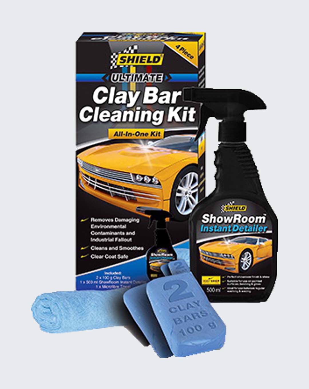 SHIELD Clay Bar Cleaning Kit SH657