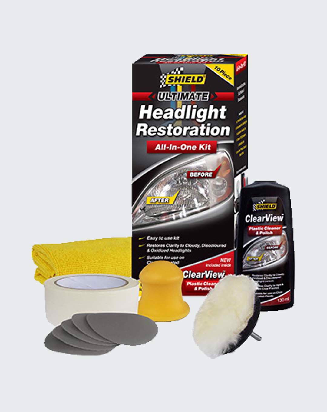 SHIELD Headlight Restoration Kit SH756