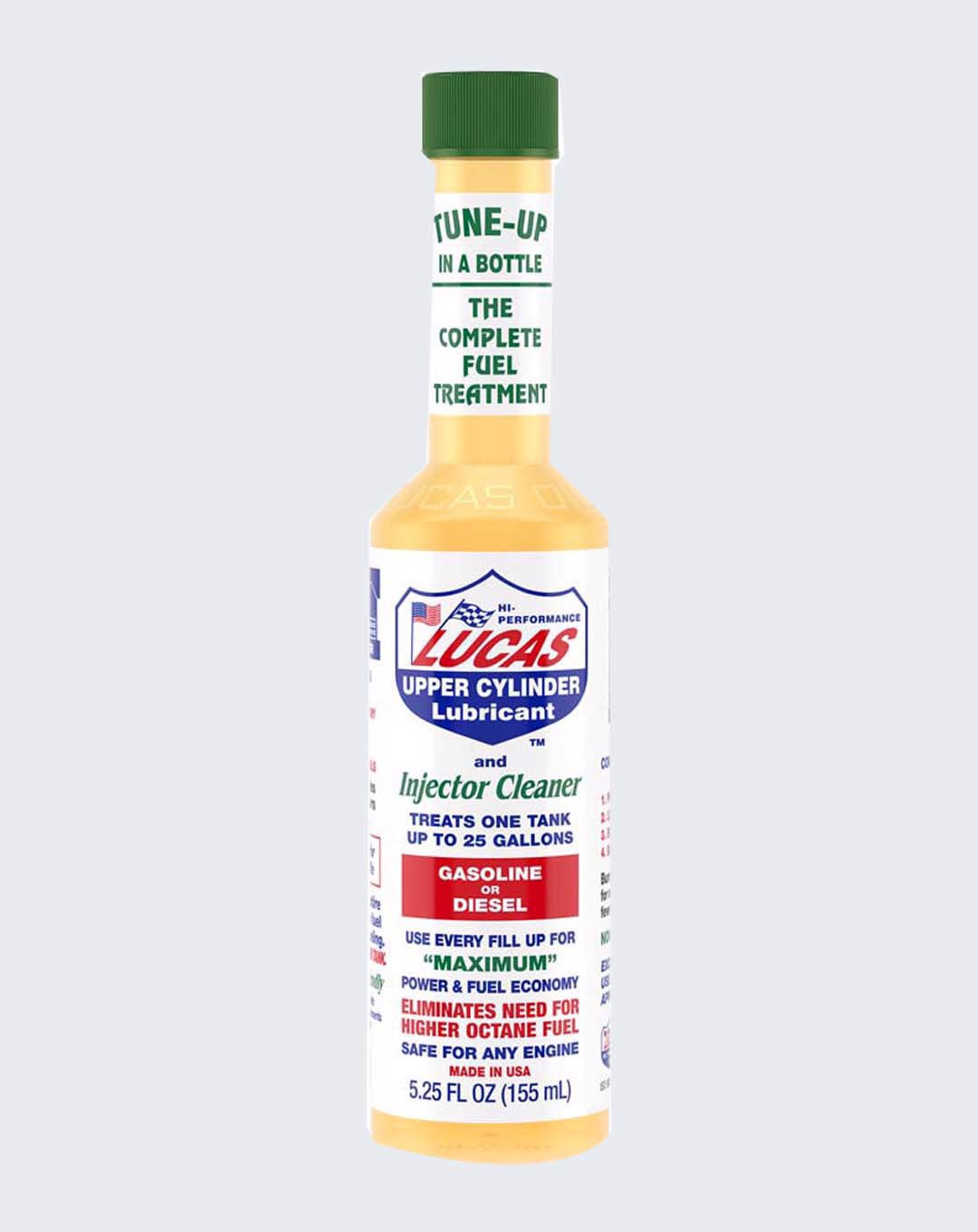 LUCAS OIL- INJECTOR CLEANER & FUEL TREATMENT 5.25 OUNCE - 10020