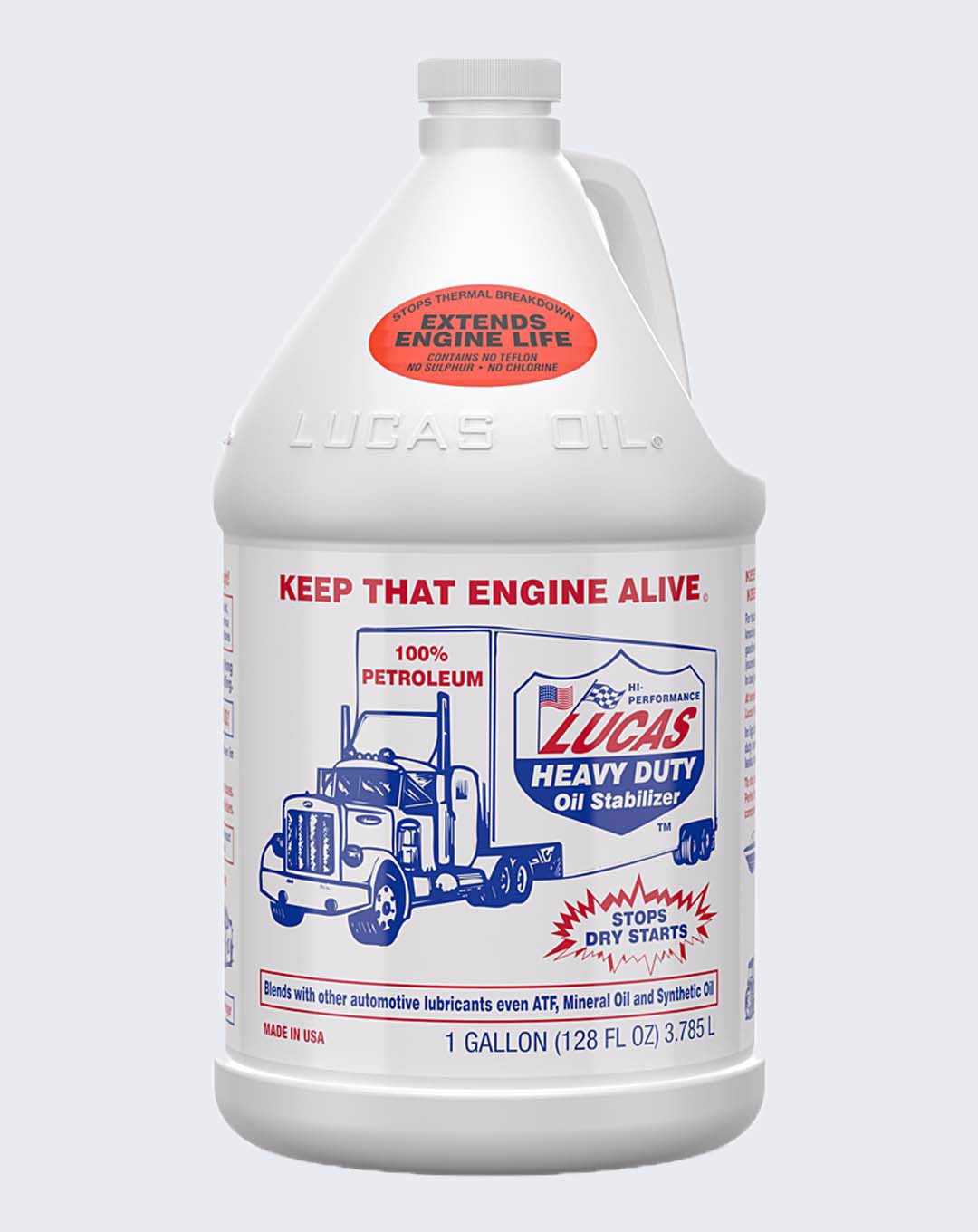 LUCAS OIL HEAVY DUTY OIL STABILIZER 1 GALLON 10002