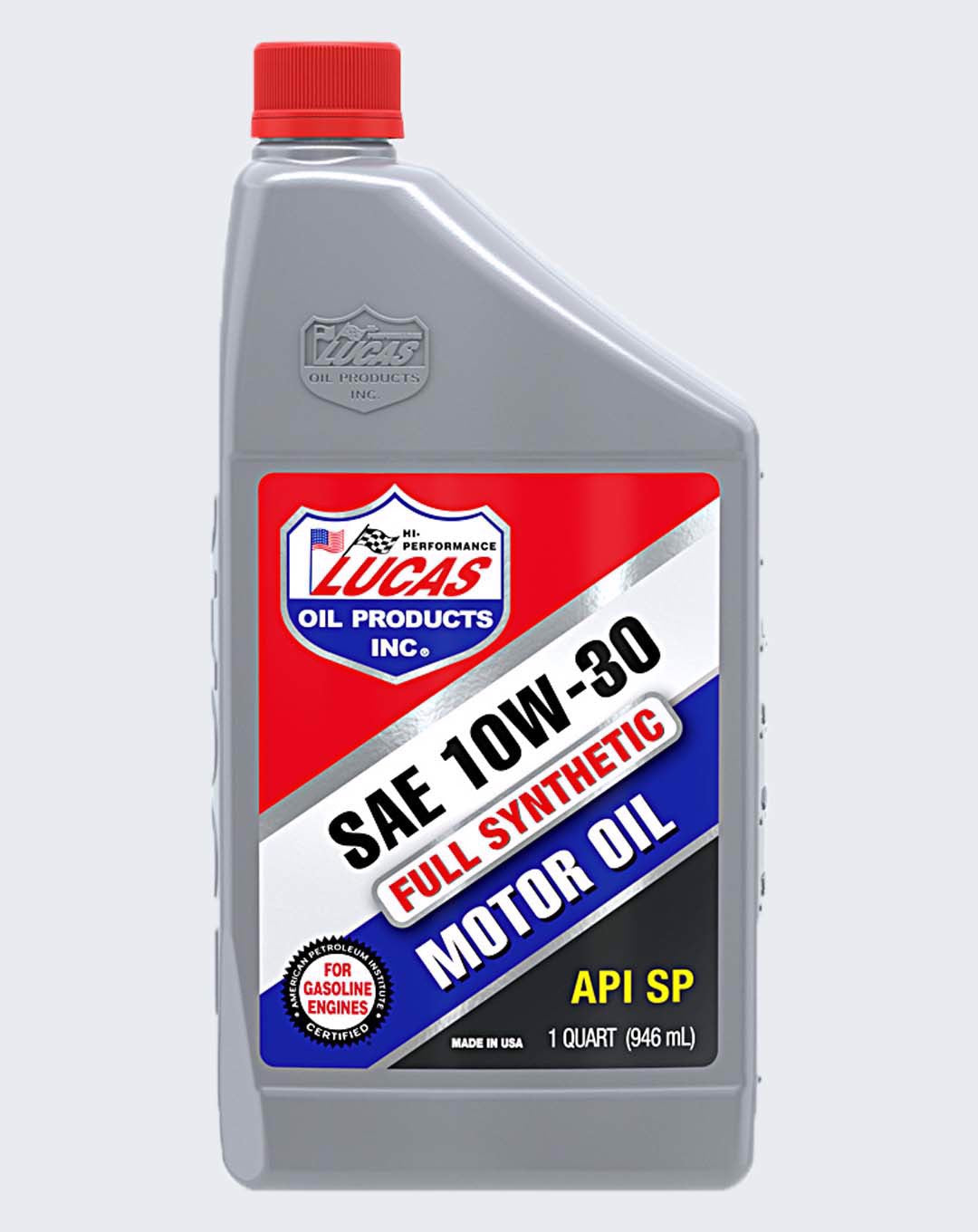 Lucas Oil Synthetic SAE 10W-30 Motor Oil 1 Quart 10050