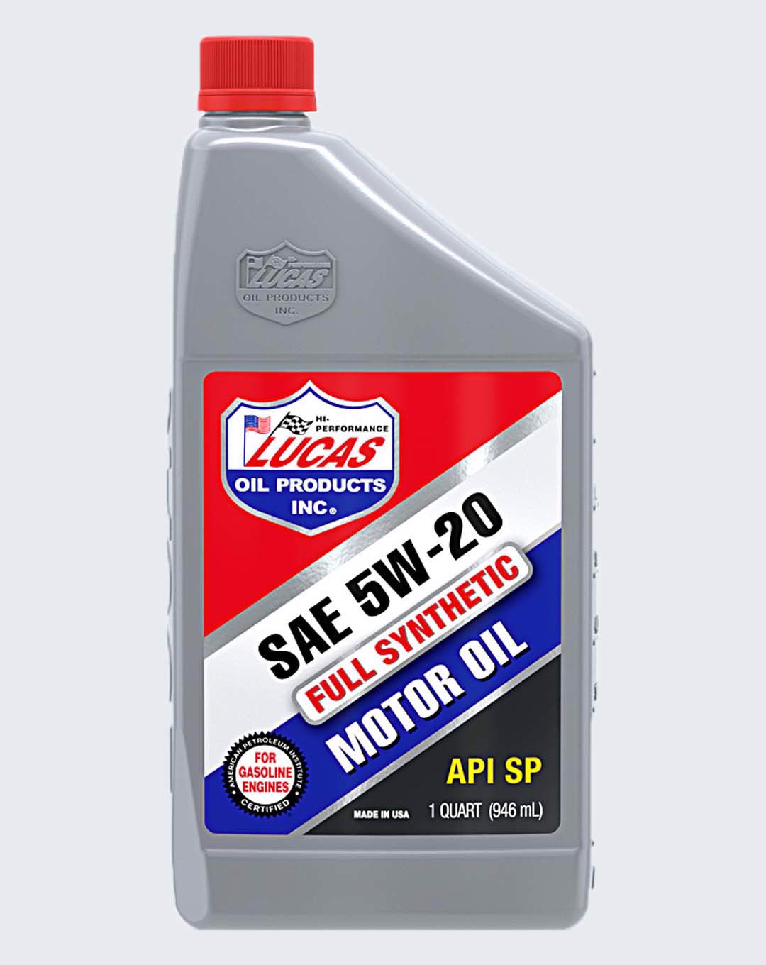 LUCAS OIL- SYNTHETIC SAE 5W-20 MOTOR OIL 1 QUART - 10082