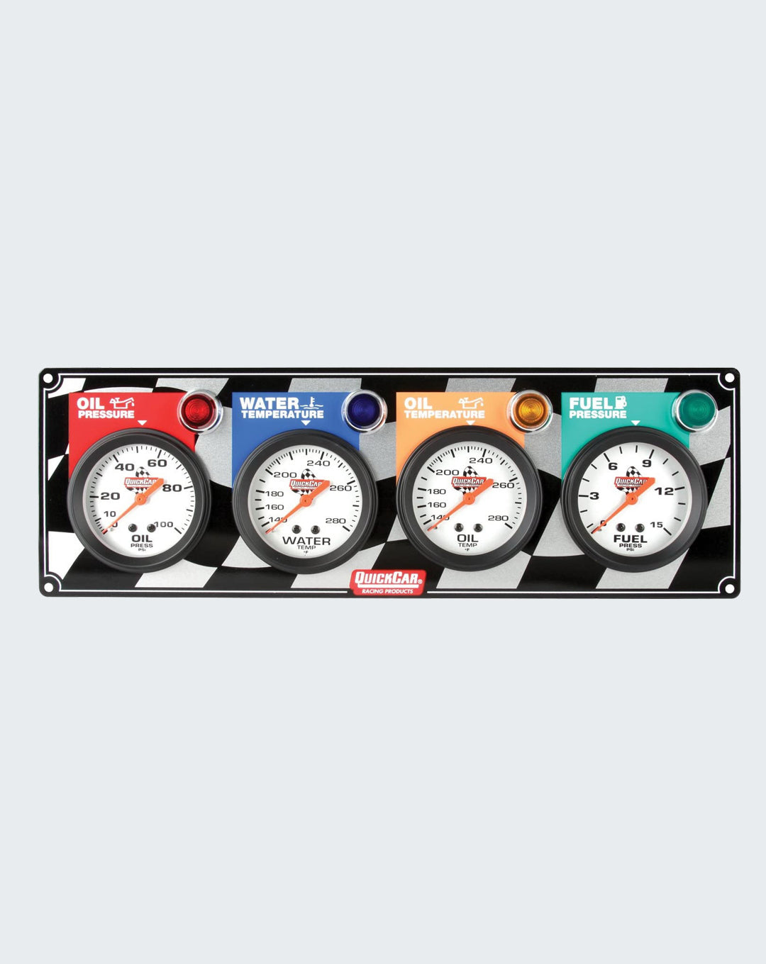 QRP 4-Gauge Panel Oil Pressure / Water Temperature / Oil Temperature / Fuel Pressure QRP61-6021