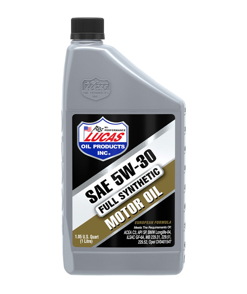 LUCAS OIL - EUROPEAN OIL SYNTHETIC SAE 5W-30 1 LITER - 10051