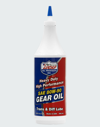 LUCAS OIL- SAE 80W-90 GEAR OIL 1 QUART - 10043