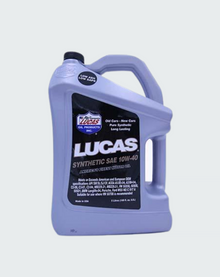 LUCAS OIL- SYNTHETIC SAE 10W-40 EUROPEAN MOTOR OIL 5 LITERS -10230