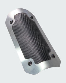 DEI  Heat shield with cover plate 4x8 brushed/onyx 010902