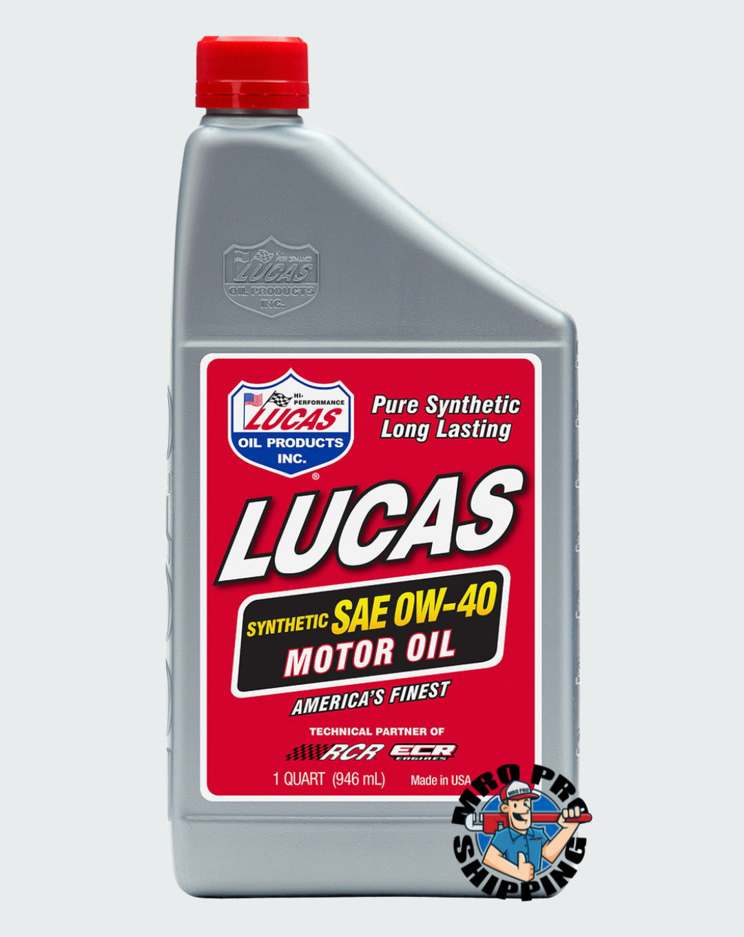 LUCAS OIL- SYNTHETIC SAE OW-40 MOTOR OIL 1 QUART - 10211