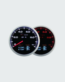 Depo Gauges Electric 60mm Oil Pressure Gauge WA60274B-PSI