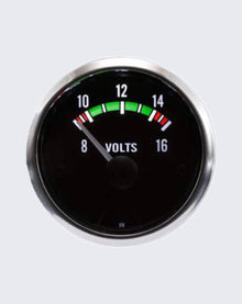 Depo Gauges 90 Degree Electrical Volt Gauge DPVO90B