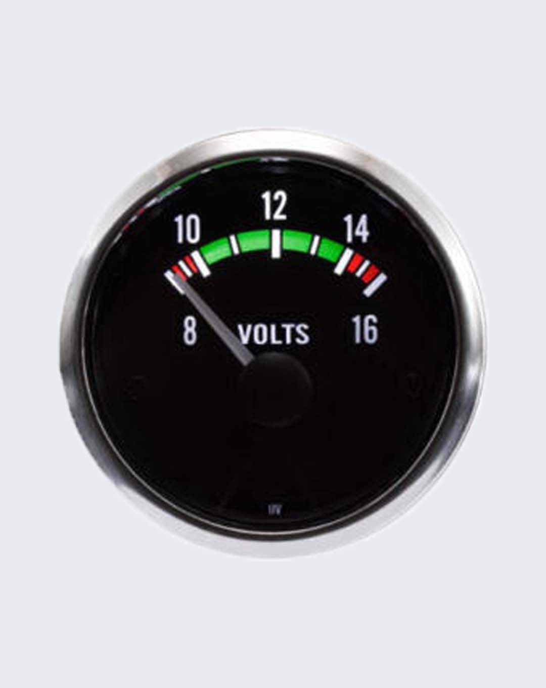 Depo Gauges 90 Degree Electrical Volt Gauge DPVO90B