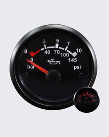 Depo Gauges Electrical Oil Pressure Gauge DPTOP90WB