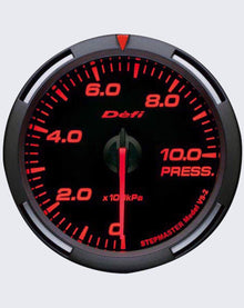 DEFI PRESS. KPa RED RACER GAUGE 60 DF11605