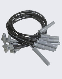 MSD 8.5MM SPARK PLUG WIRE SET - BLACK Chevy, '74-'76 HEI #31363