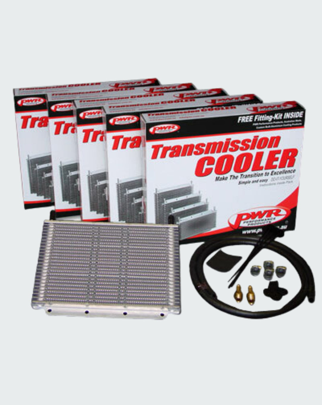 Oil Trans Oil Cooler Kit 5/16 Hose Barb PWO5631