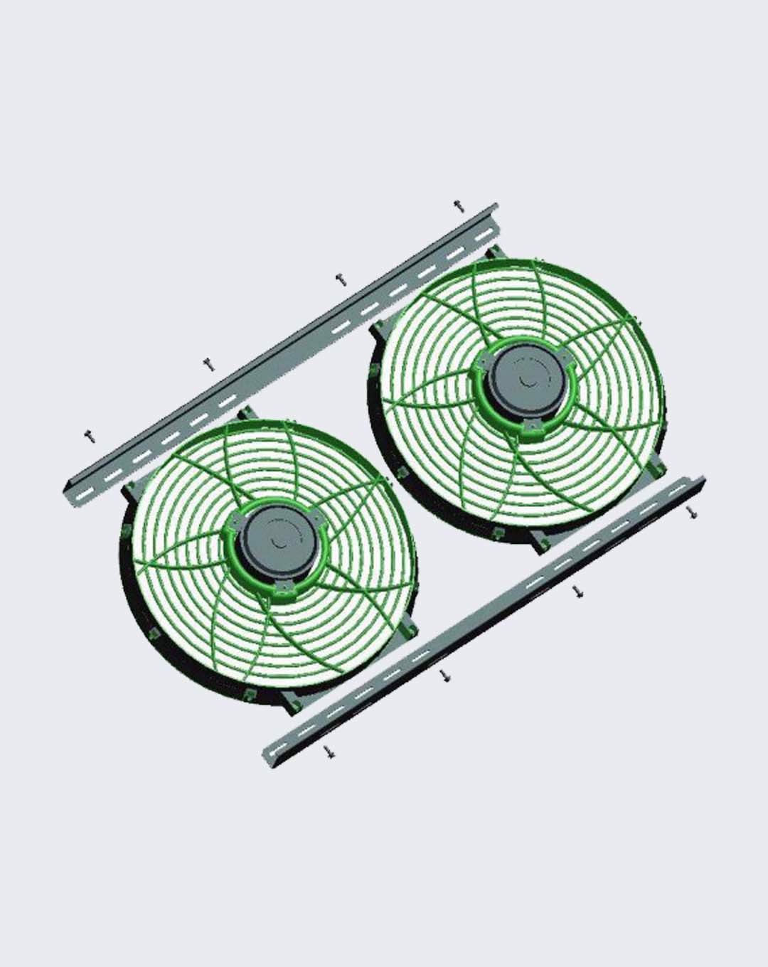DAVIES CRAIG 0422 Mounting Brackets - Twin Fan (not suit 20 2 x16)