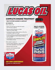 LUCAS OIL -COMPLETE ENGINE TREATMENT 14 Ounce - 10016
