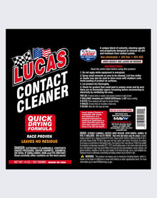 LUCAS OIL- CONTACT CLEANER AEROSOL 14 OUNCE  - 10799