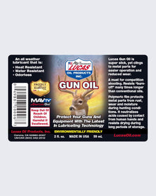 LUCAS OIL - Gun Oil 2 Ounce - 10006