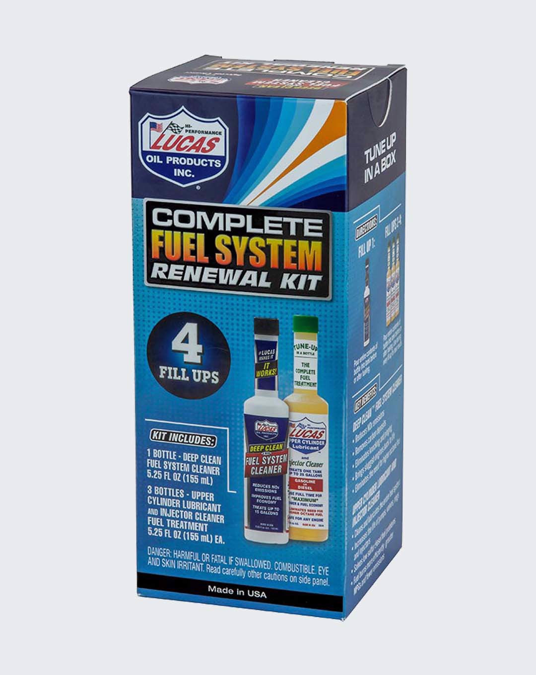 Lucas Oil Complete Fuel System Renewal Kit 5.25 Ounce 10966