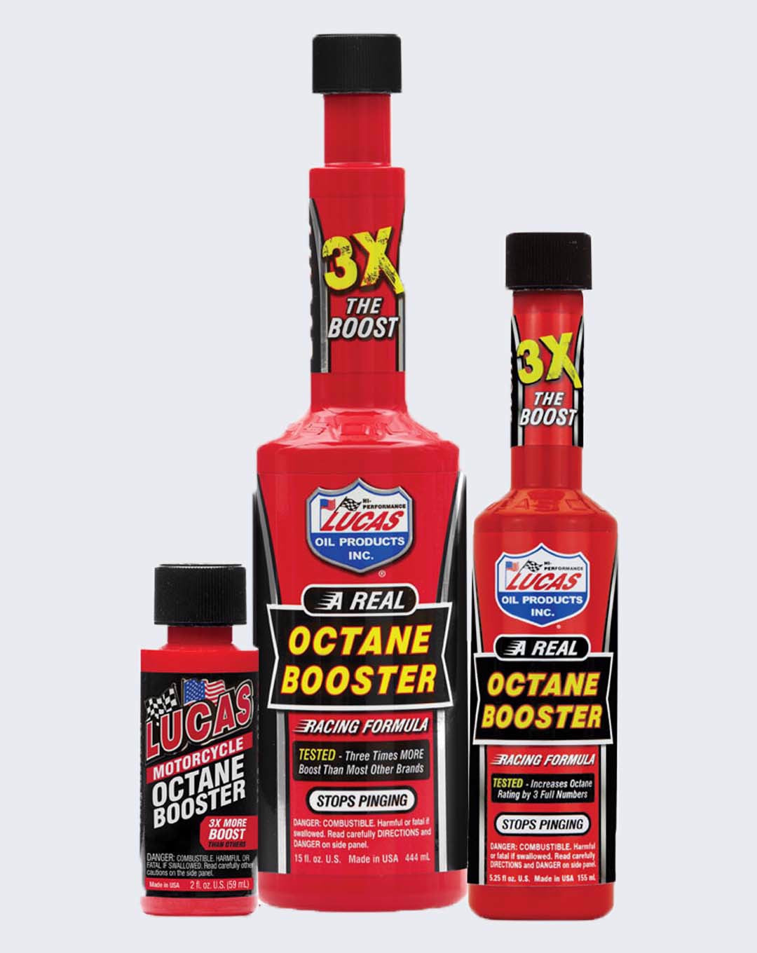 LUCAS OIL- HAZ MAT - SPECIAL OCTANE BOOSTER 15 OUNCE - 10026