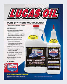 LUCAS OIL - Synthetic H/D Oil Stabilizer 1 Gallon - 10131