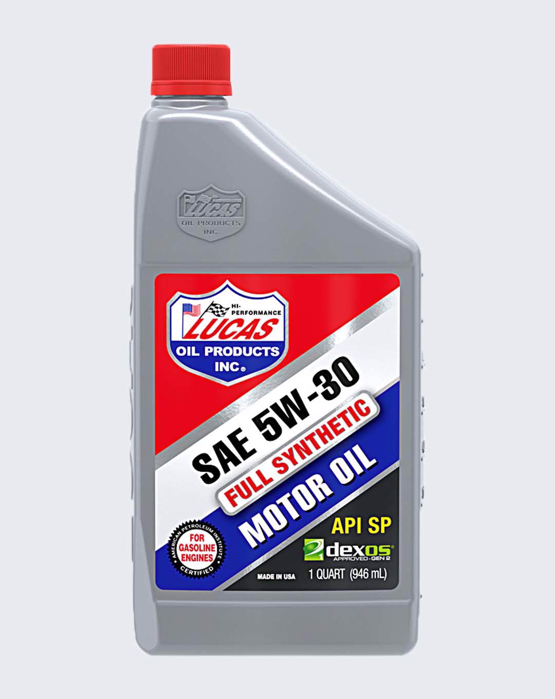 LUCAS OIL- SYNTHETIC SAE 5W-30 MOTOR OIL 1 QUART - 10049