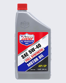 LUCAS OIL- SYNTHETIC SAE 5W-40 MOTOR OIL 1 QUART - 10189