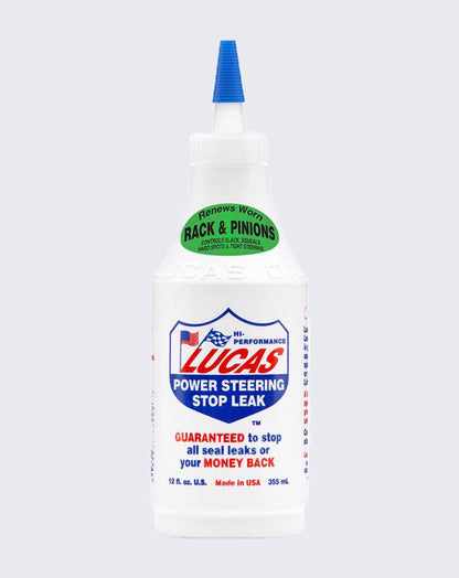 LUCAS OIL- POWER STEARING STOP LEAK 12 OUNCE - 10008