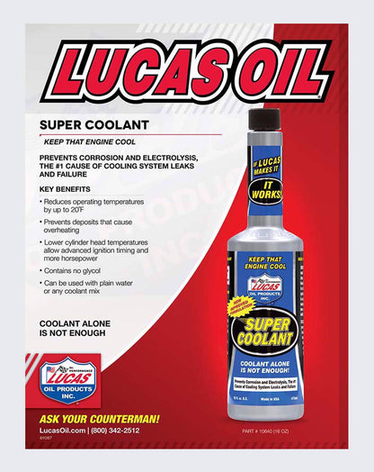 LUCAS OIL- SUPER COOLANT 16 OUNCE - 10640