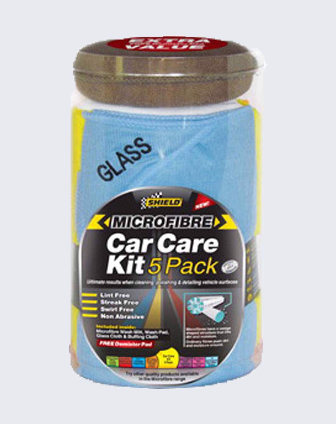 SHIELD MicroFibre Car Care Kit SH285