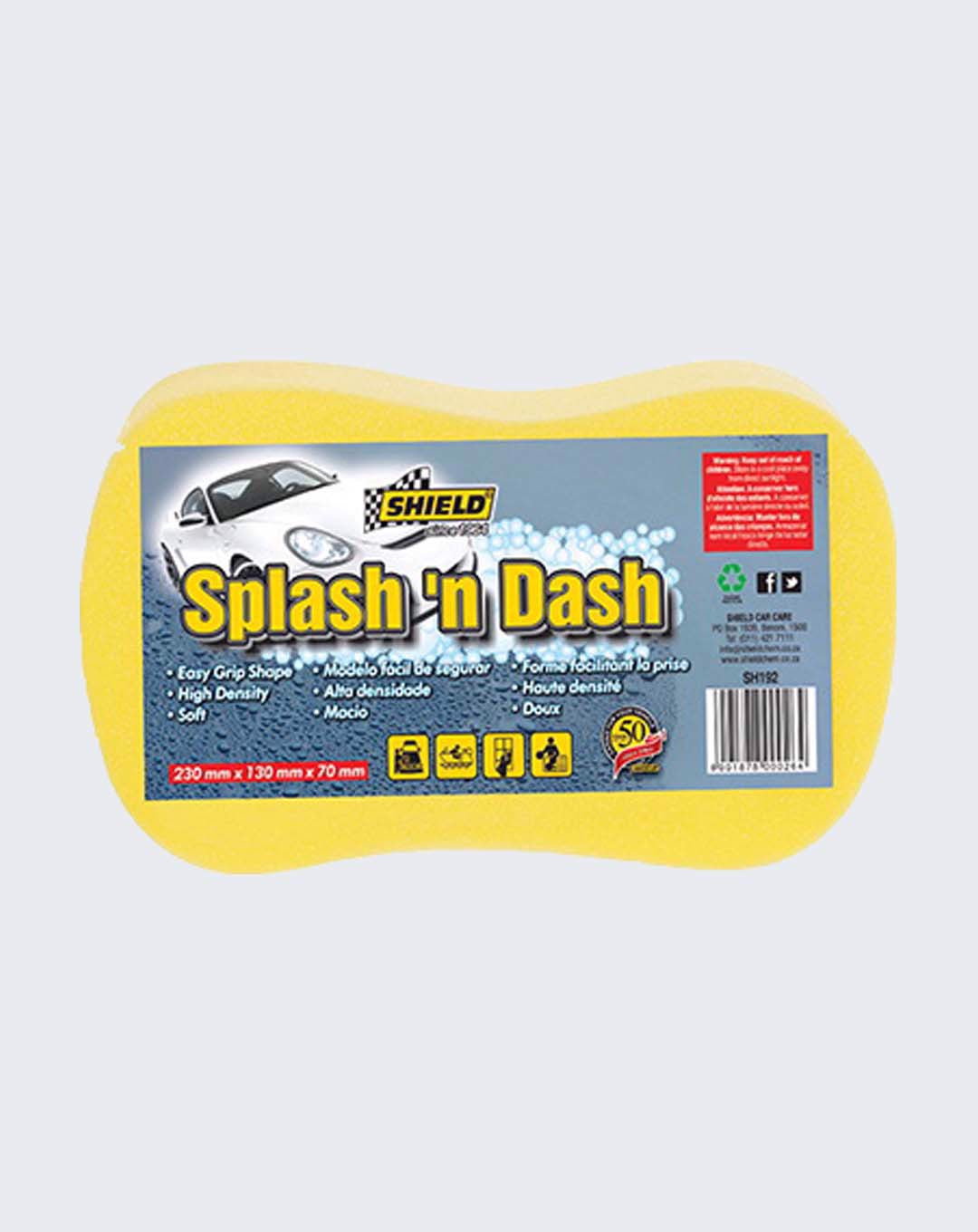 SHIELD Splash n Dash Sponge SH192