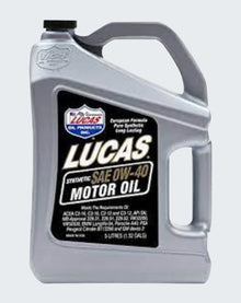 Lucas Oil Synthetic SAE 0W-40 European Motor Oil 5L 10327