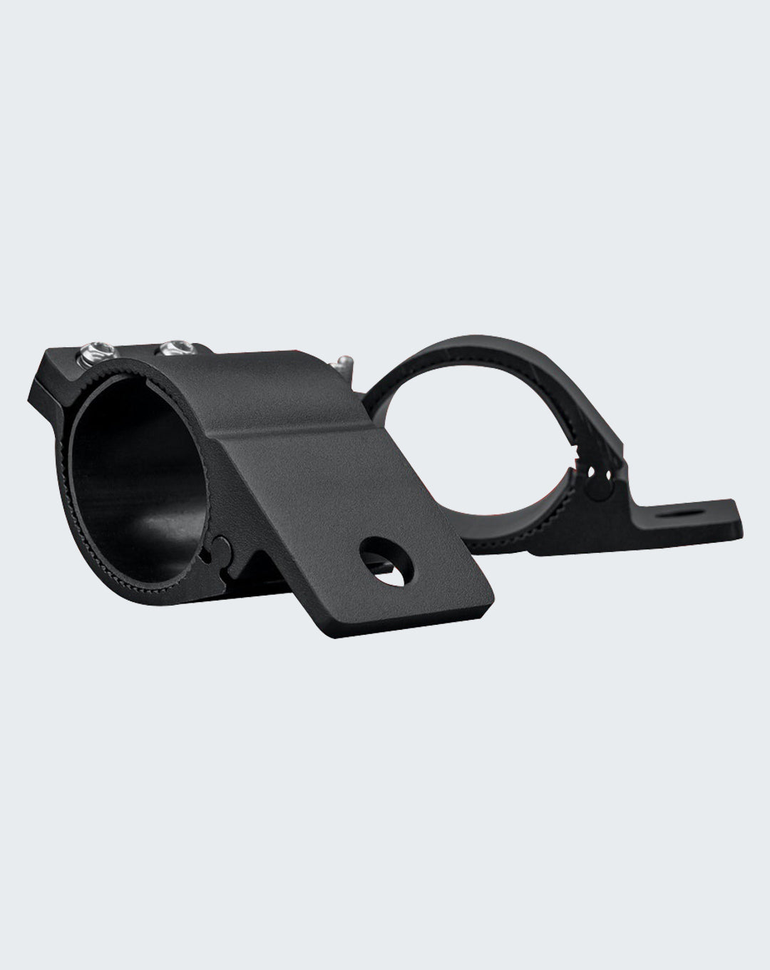 Stedi Bull Bar Tube Mounting Brackets 76mm-81mm Black BRK7681-BLK-176mm
