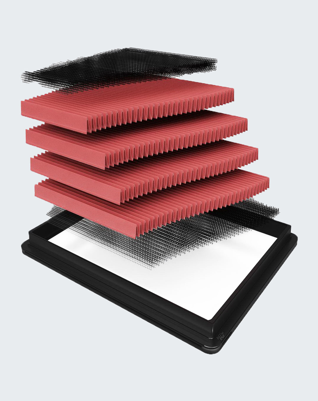 K&N Replacement Air Filter MERCEDES 190E 1985-87 L4-2.3L kn33-2513