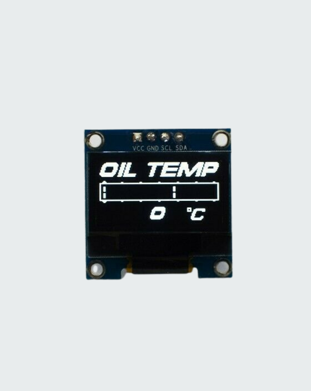 ZADA TECH OLED digital single oil temperature gauge and sensor TEMPERATURE