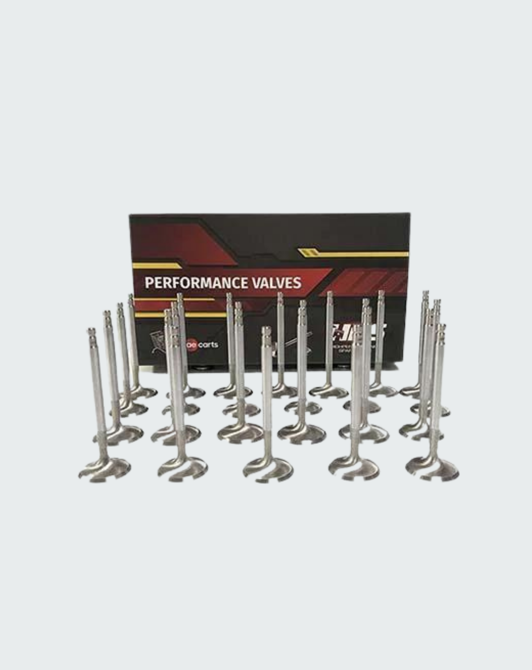 HPS VALVES TITANIUM +1.5MM INTAKE AND EXHAUST NISSAN TB48 