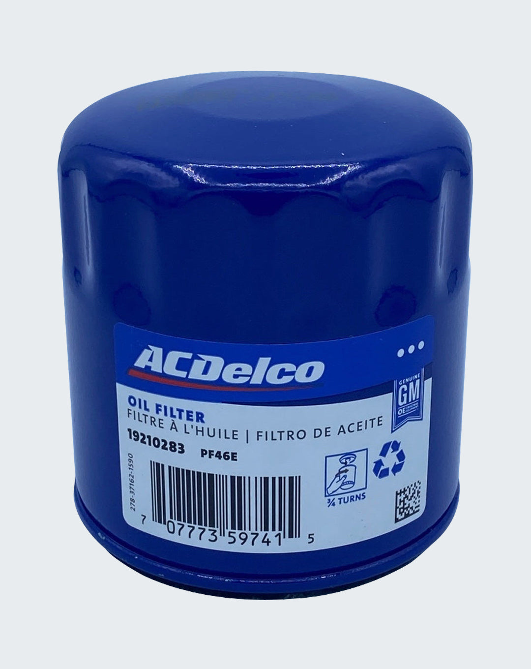AC DELCO OIL FILTER PF46E/19210283