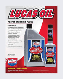 Lucas Oil Power Steering Fluid 1 Quart 10824
