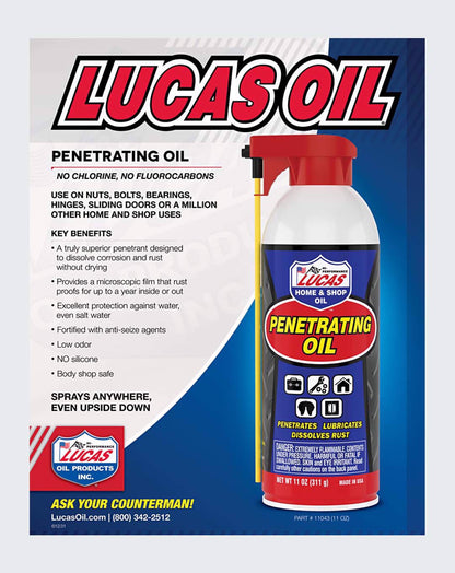 Lucas Oil Penetrating Oil 11oz 11043