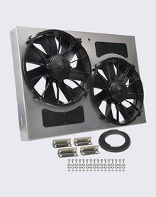 Derale Performance Dual Radiator Fan w/ Aluminum Shroud Assembly – DER16842