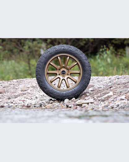 JAOS TRIBE Cross 20x9.0 +38 6H139.7 – Titanium Gold (B952091TGD)