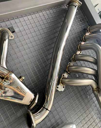 Exhaust Headers with Downpipe Nissan TB48 DOWNPIPE