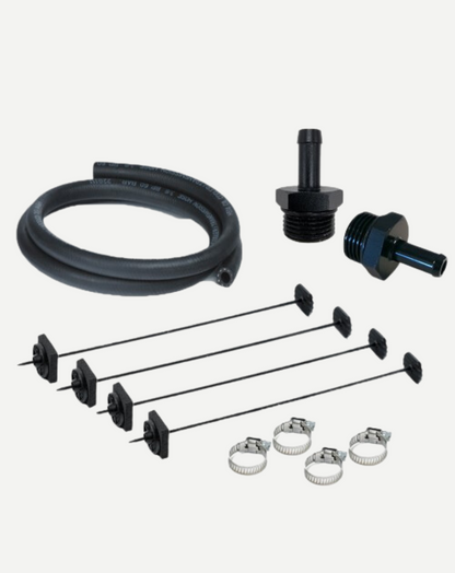DAVIES CRAIG 1010 Transmission Oil Cooler Fitting Kit (AN10 ORB to 3/8 Hose)